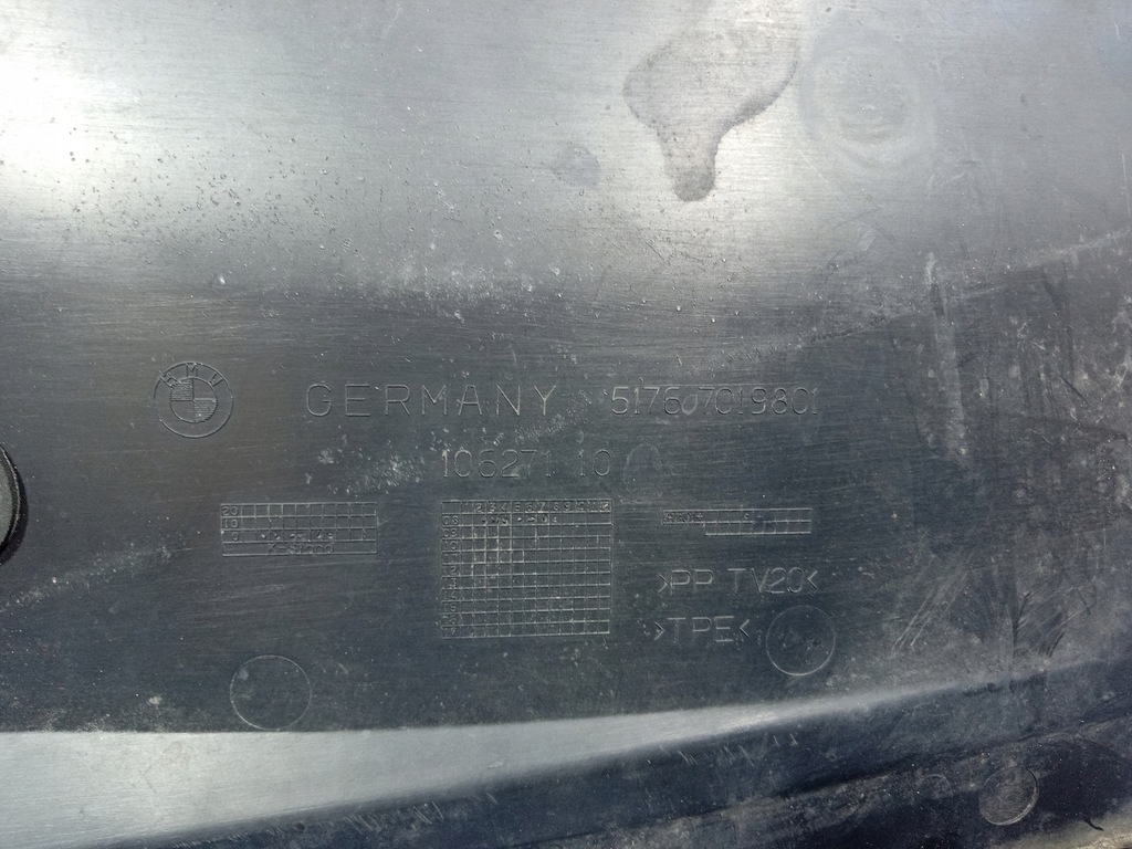 фото №7, Bmw 7 f01 f02 защита отсек двигателя левая 7019801