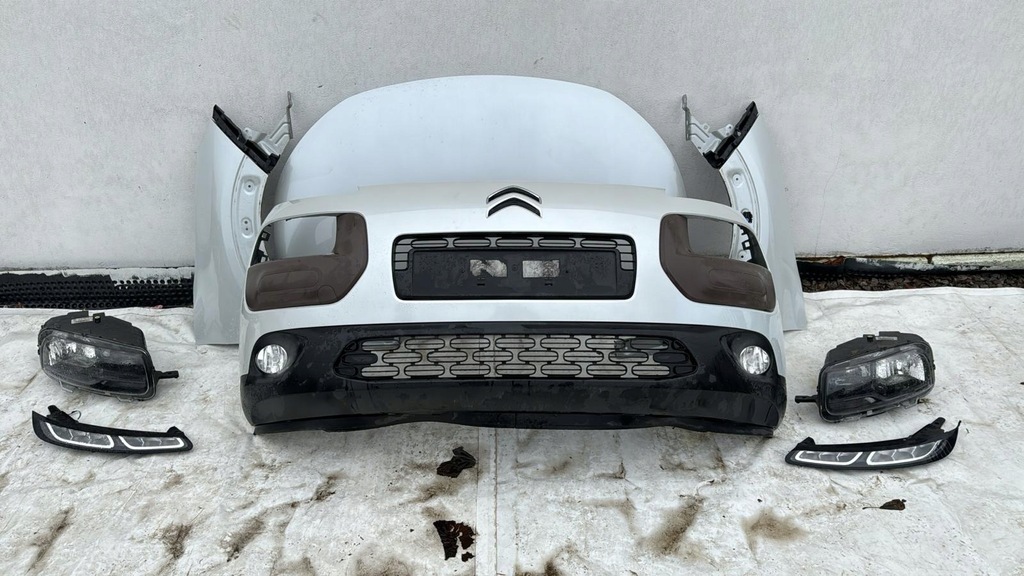 фото №9, Перед kompletny капот бампер citroen c4 cactus перламутр