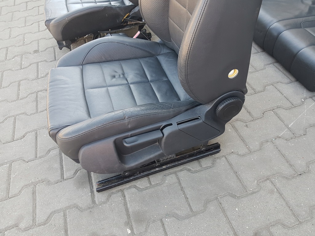 фото №6, Seat exeo 09-13 kombi сидіння заднє сидіння шкіра шкіряний