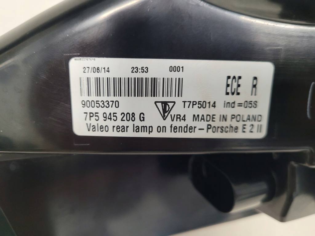 фото №7, Porsche cayenne 7p5 lift 14-18 лампа led права задня задня 7p5945208g