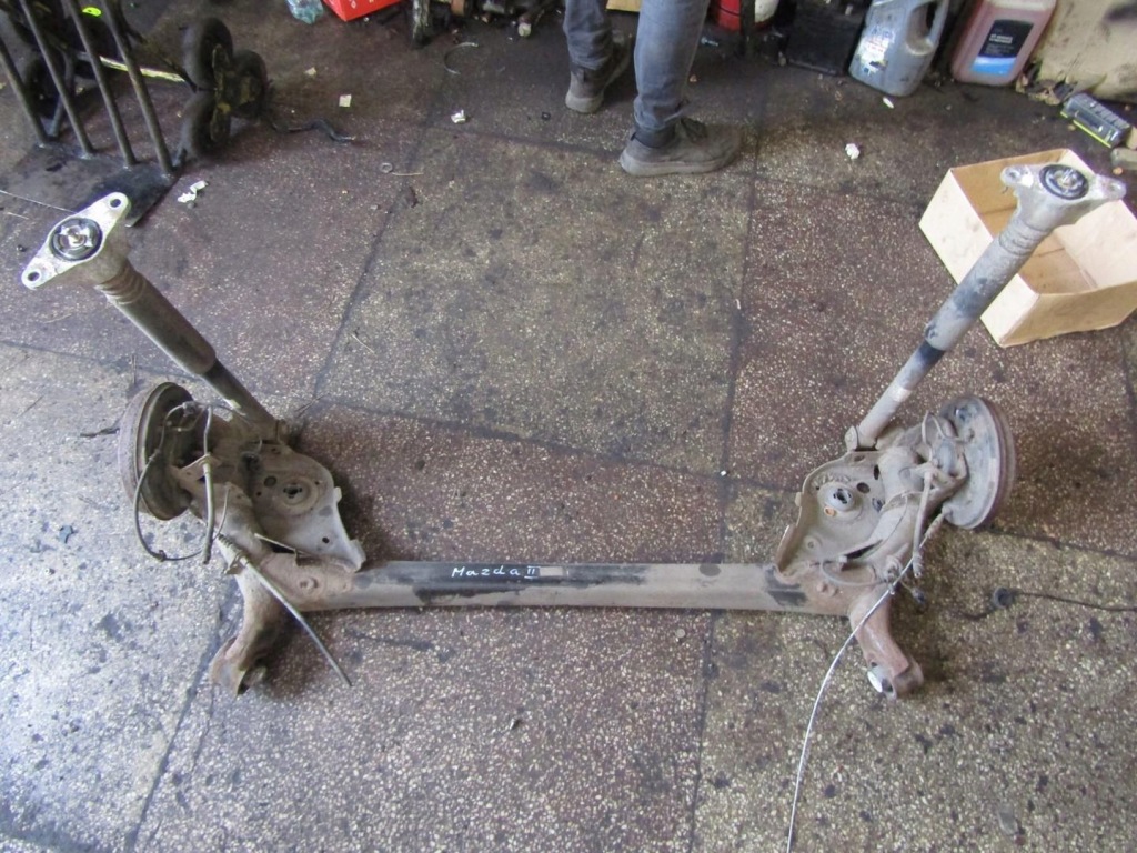 фото №1, Oś задняя балка подвеска задняя mazda 2 dj da6a287000 ka148kt090
