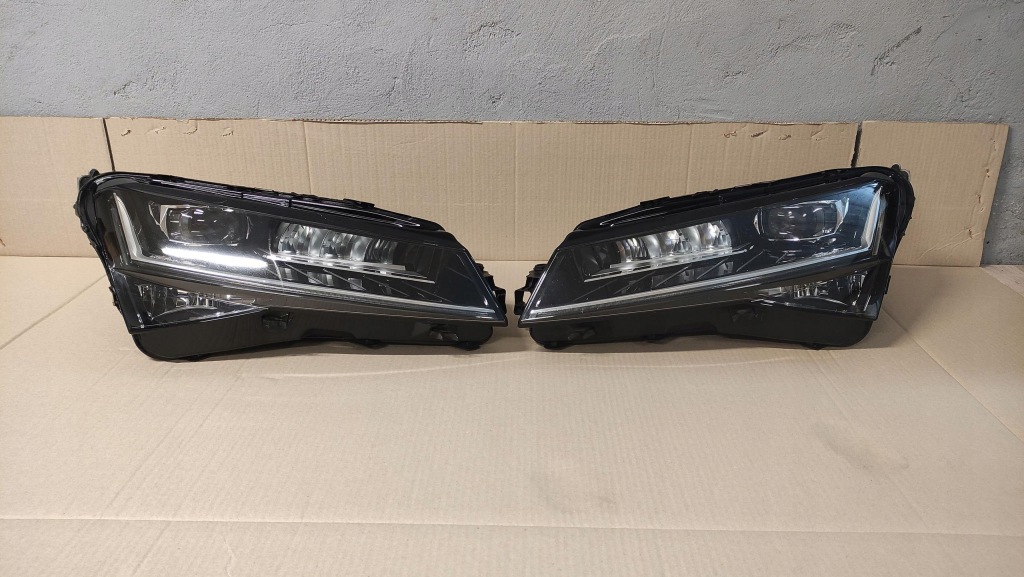 Купить Superb 3 рестайлинг  фонари перед crystal ходовие огни  led 3v1