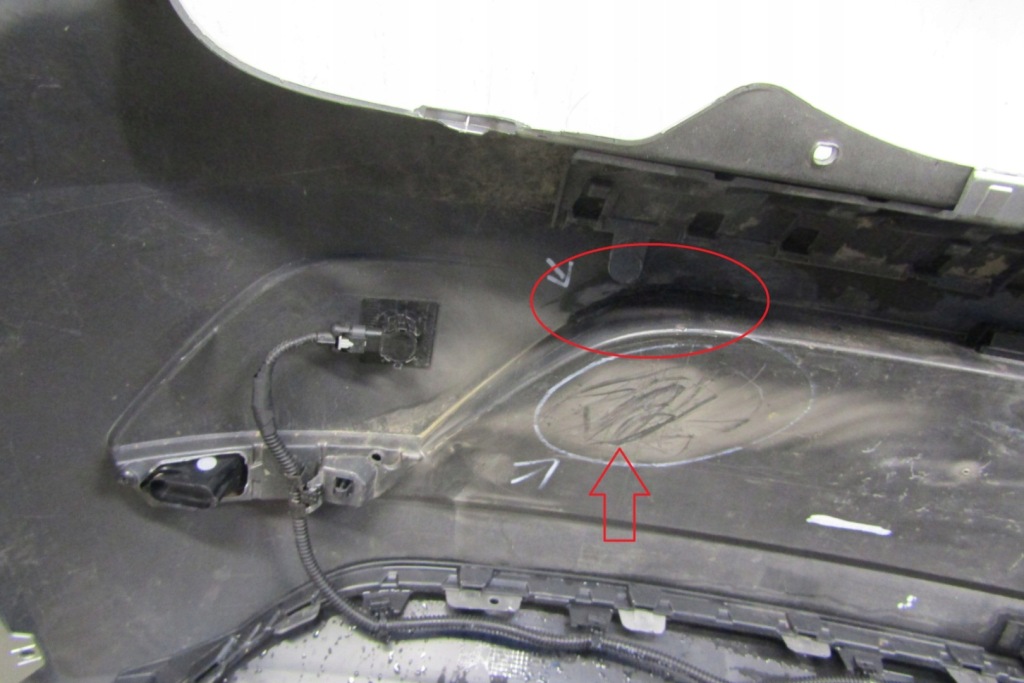 фото №8, Бампер задня vw up 1s6 lift 16- камера + pdc