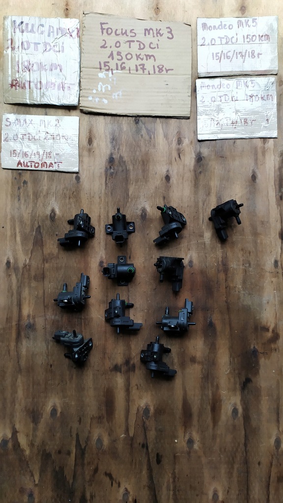 фото №1, Ford 2.0 tdci клапан вакуумa 9665558580