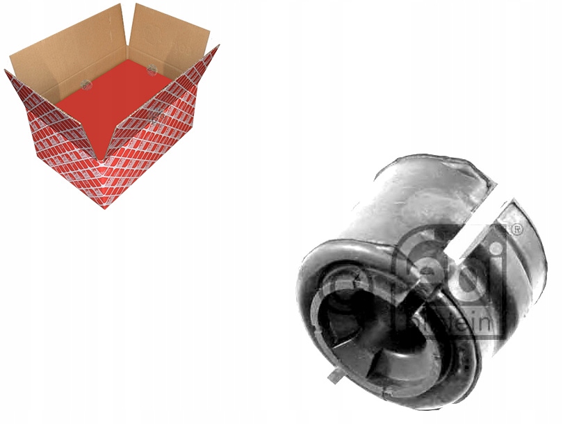 фото №1, Гумовий елемент стабілізатора peugeot перед 306 91- 19mm febi