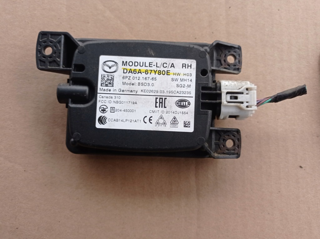 фото №3, Mazda 2 dj радар датчик левый правый