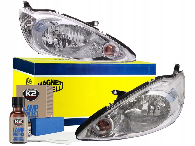 фото №1, Фара ford ka 08-15 h4/py21w/w5w pr