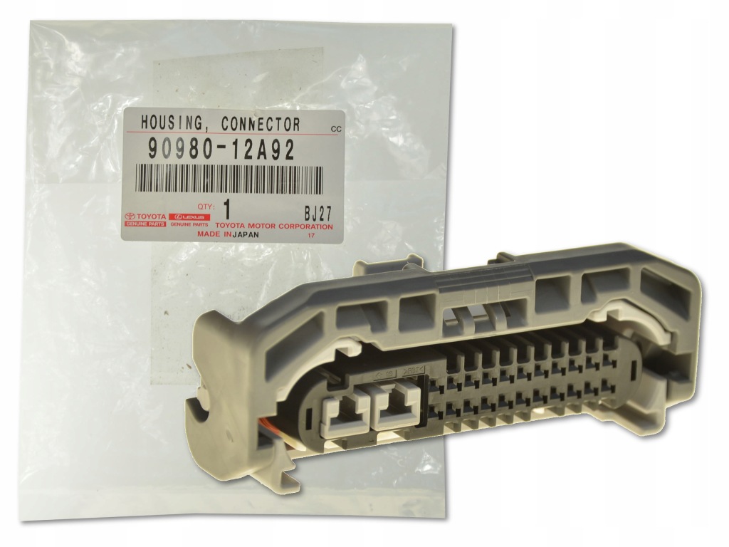 фото №1, Штекер передней лампы 90980-12a92 оригинальный номер toyota