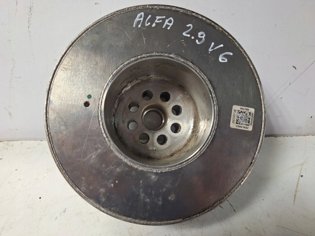 фото №1, Шкив коленчатого вала коленчатого 670051140 alfa romeo giulia qv 2.9i