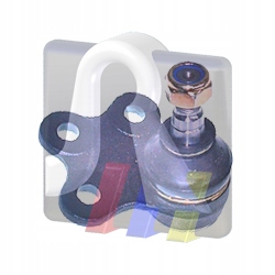 фото №2, Шаровая опора рычага перед l=p opel calibra a 2.0i 2.5i