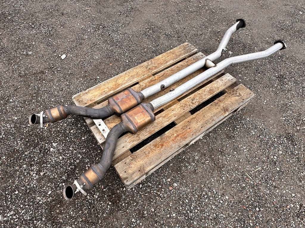 фото №5, Гаситель средний система выпускной труба выхлоп chevrolet corvette c5