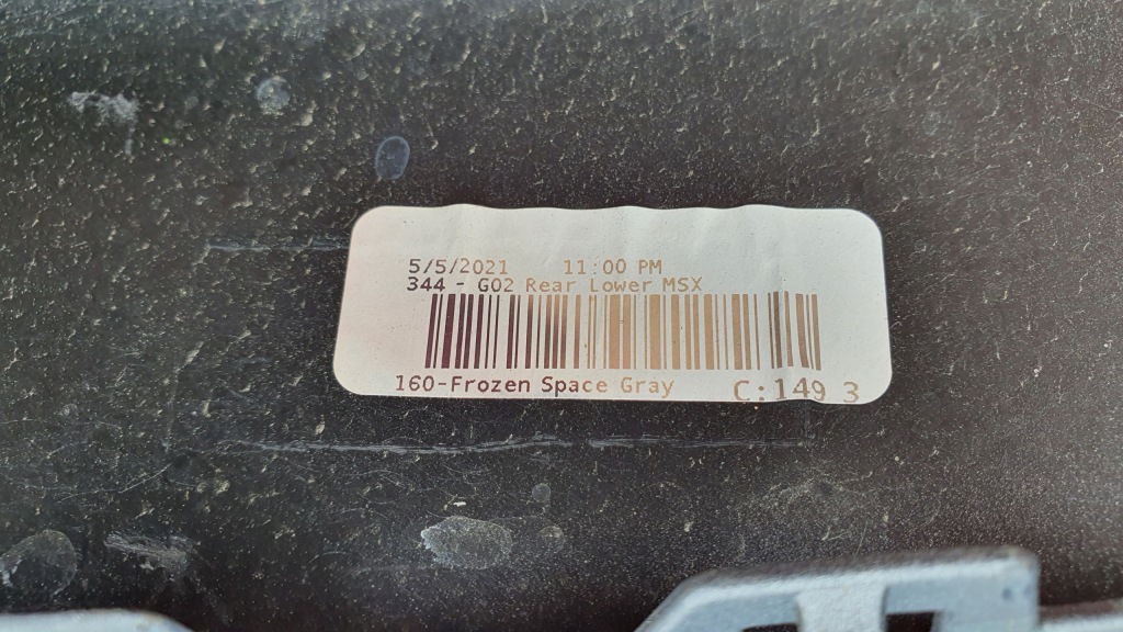 фото №9, Диффузор бампер задняя bmw x4 g02 m-pakiet 8072795