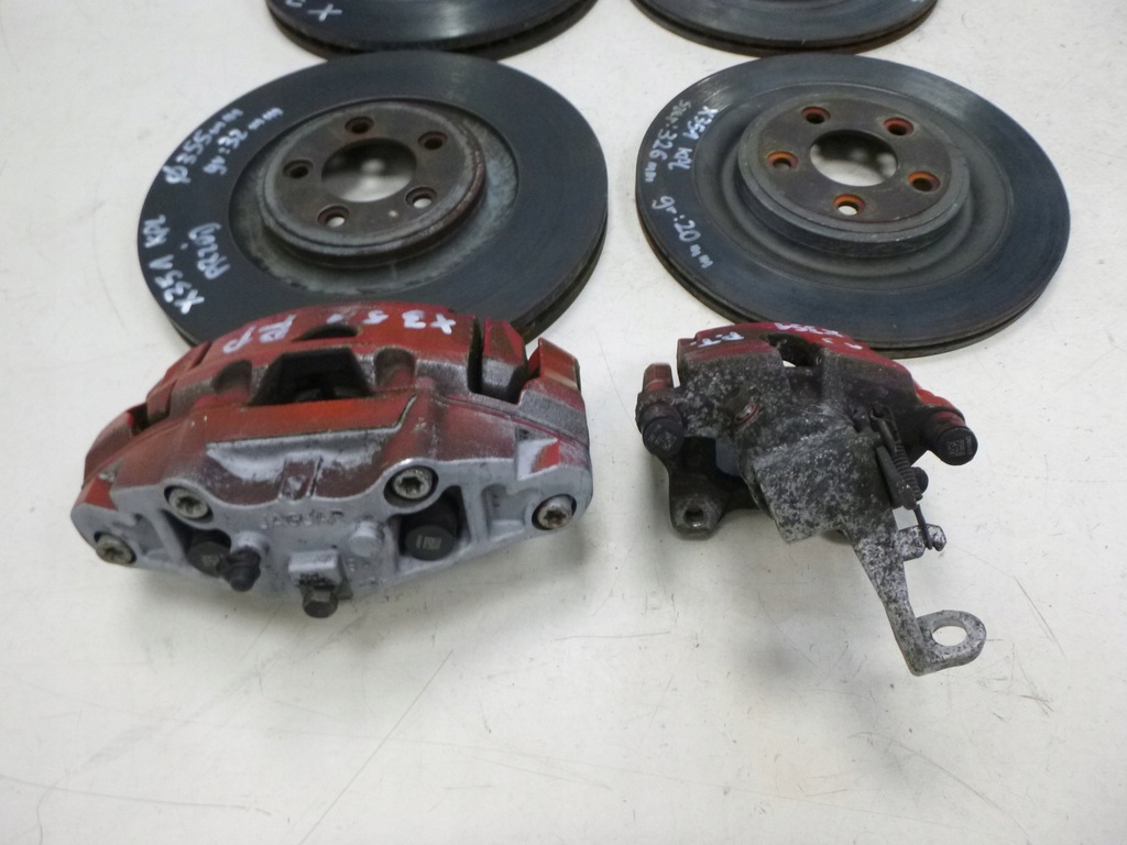 фото №10, Jaguar xj x351 тормозные диски тормозные суппорты комплект