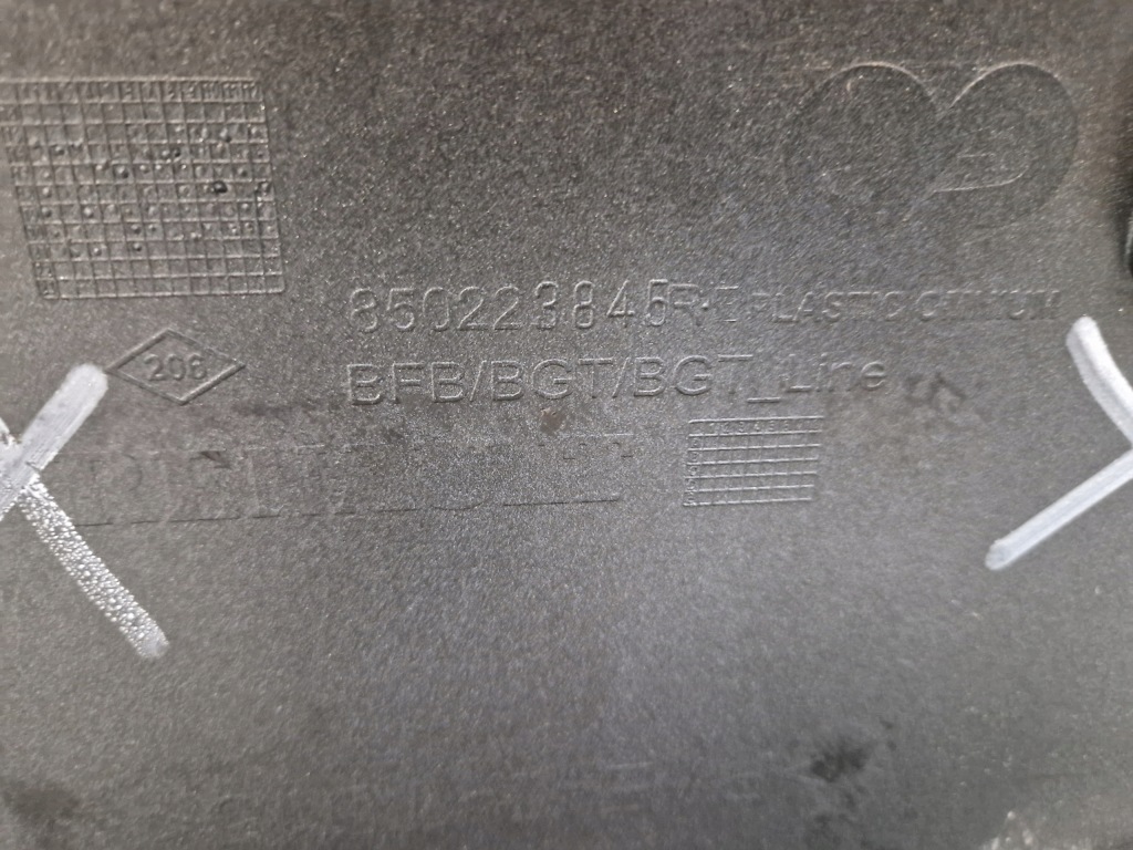 Renault megane iv 4 hb бампер задній задній спойлер 850223845 Доставка