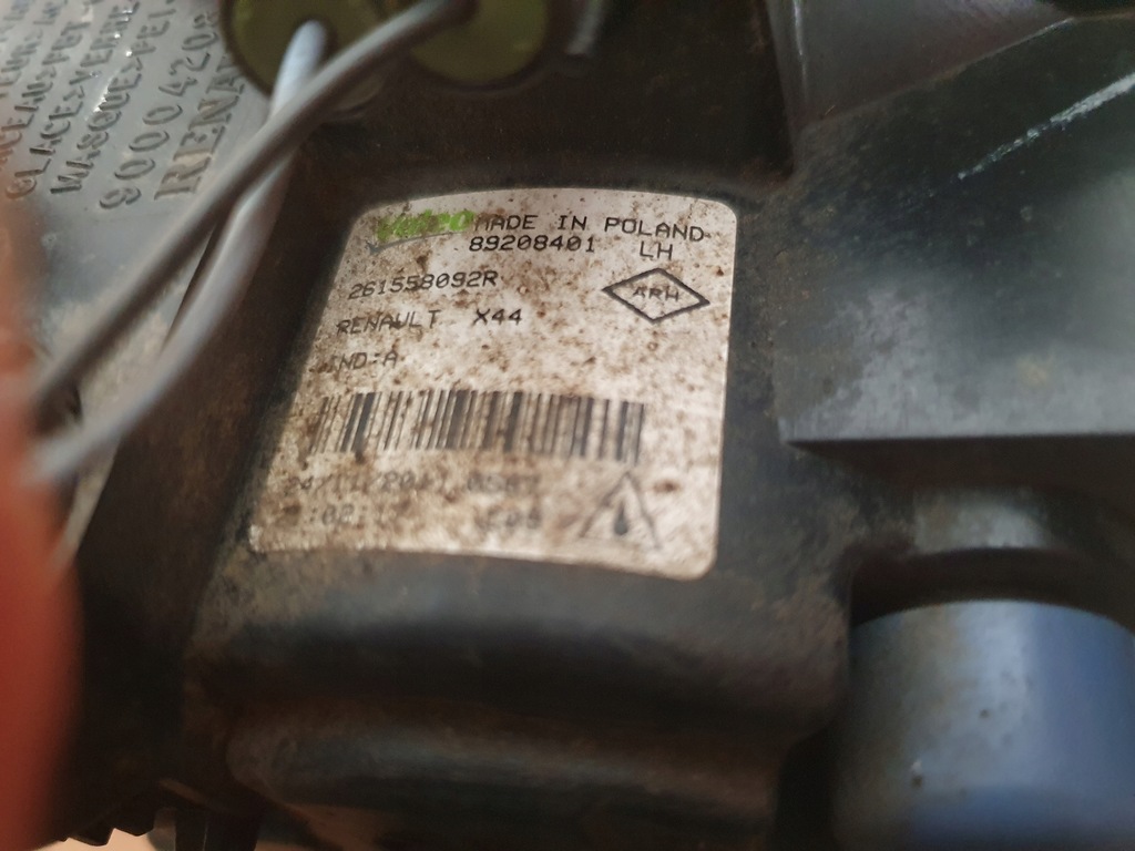 фото №4, Лампа перед противотуманная фара правый левый renault twingo ii