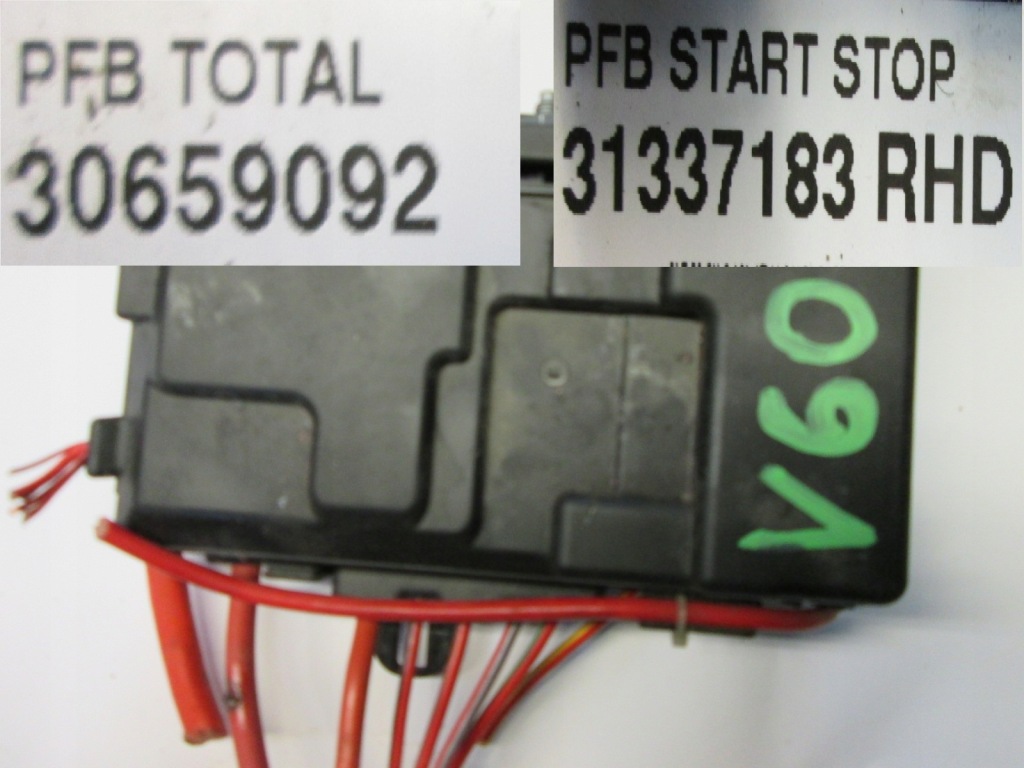 фото №1, Volvo v60 s60 ii модуль блок управления pfb клемма 2011