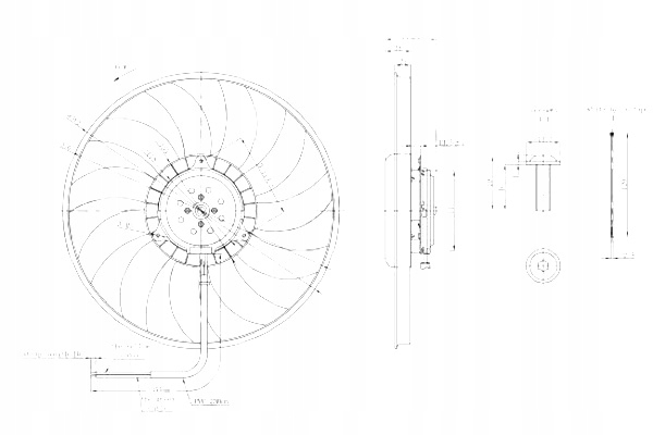 Вентилятор радіатора audi a4 b6 2.0tdi a6 c6 06-11 в Україні