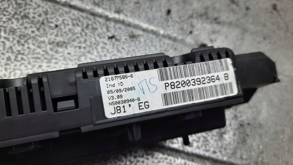 фото №5, Счетчик renault espace iv 2.2d 05r 8200392364b