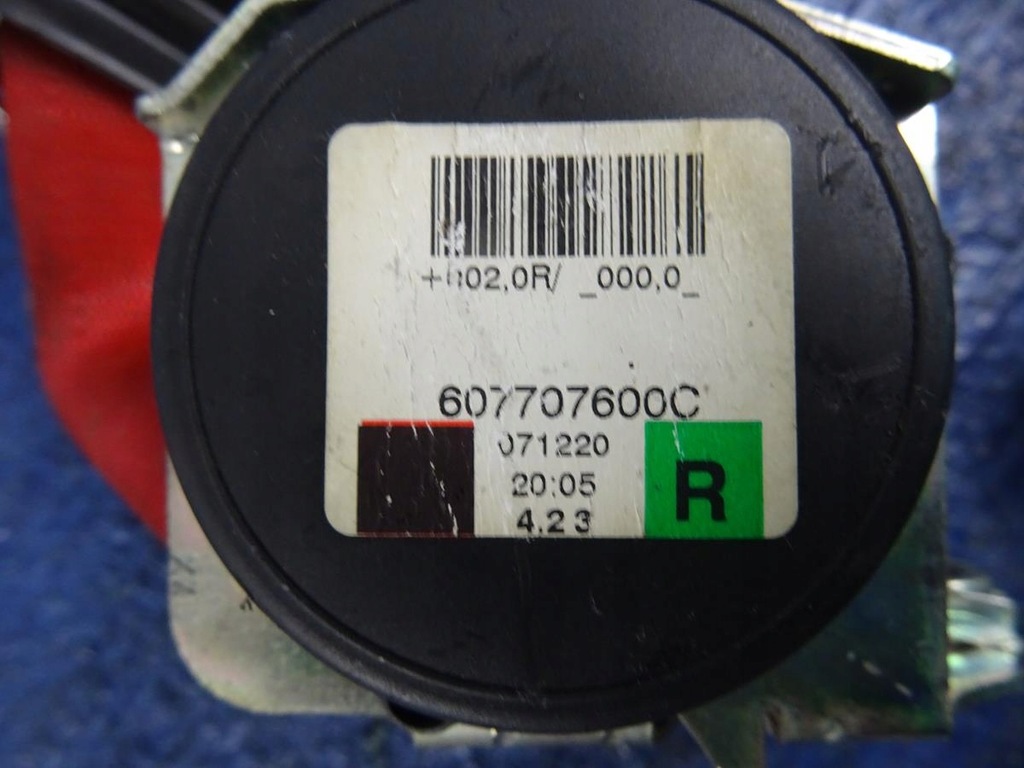 фото №3, Pas безпеки натягувач правий перед corsa d