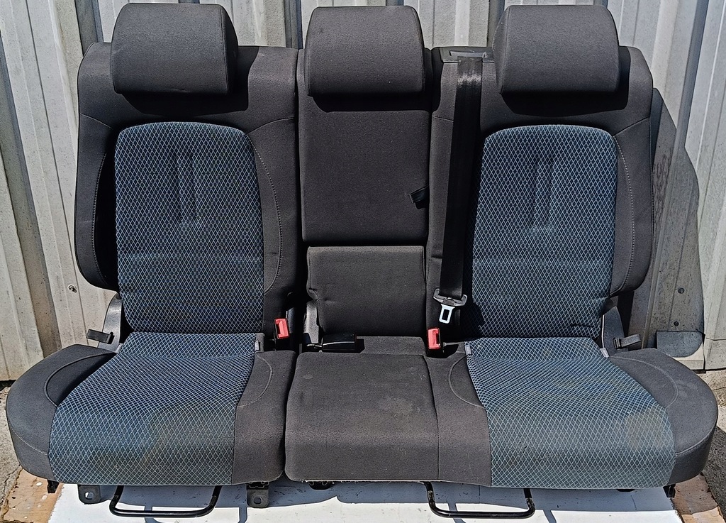 фото №1, Seat altea xl 07 r заднее сиденье задняя isofix