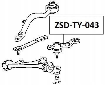 фото №2, Nty zsd-ty-043 шарнір кріпильний / напрямна