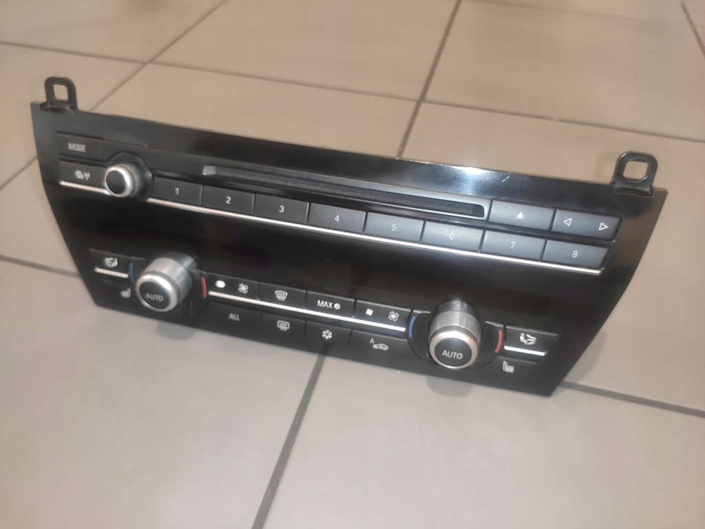фото №1, Bmw 7 f01 f02 f03 f04 панель радио cd навигации кондиционера