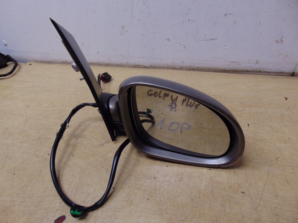 фото №7, Зеркало правое vw golf vi plus 10 pin europa
