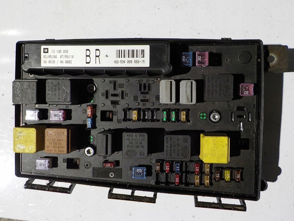 фото №1, Opel astra h bsm bsi модуль 13145036 br