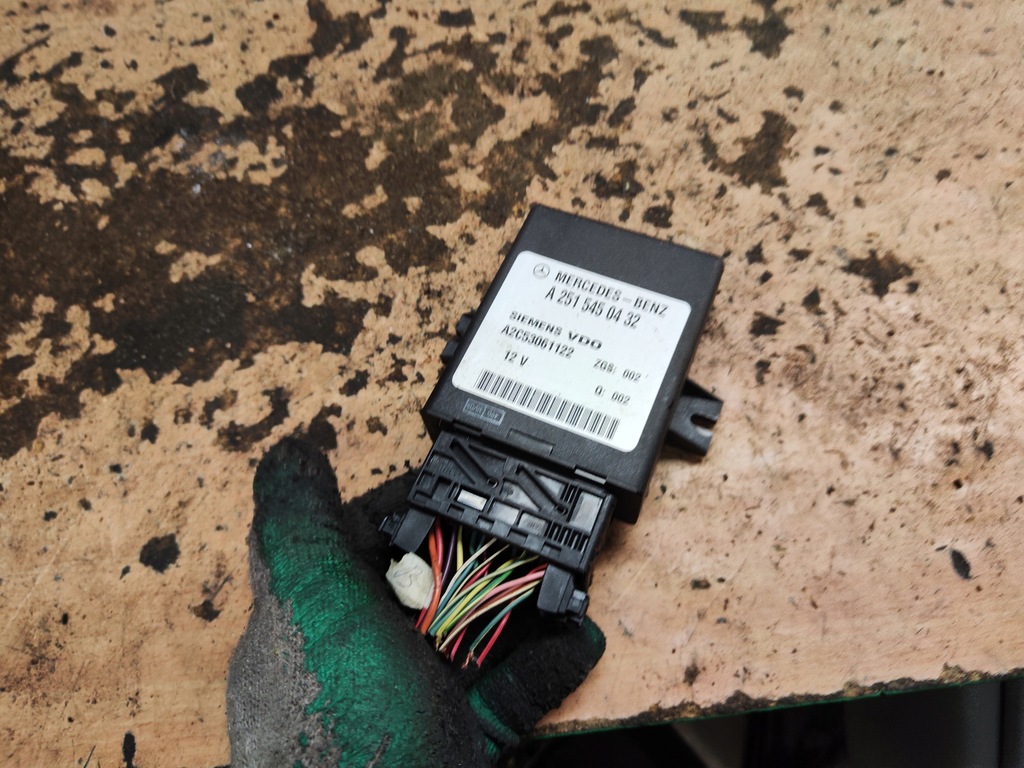 фото №1, Mercedes w251 r klasa модуль блок управления подвеска a2515450432