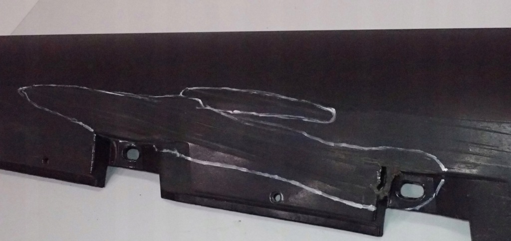 Накладка молдинг левая порог 4h0853859e audi a8 d4 4h Оригинал