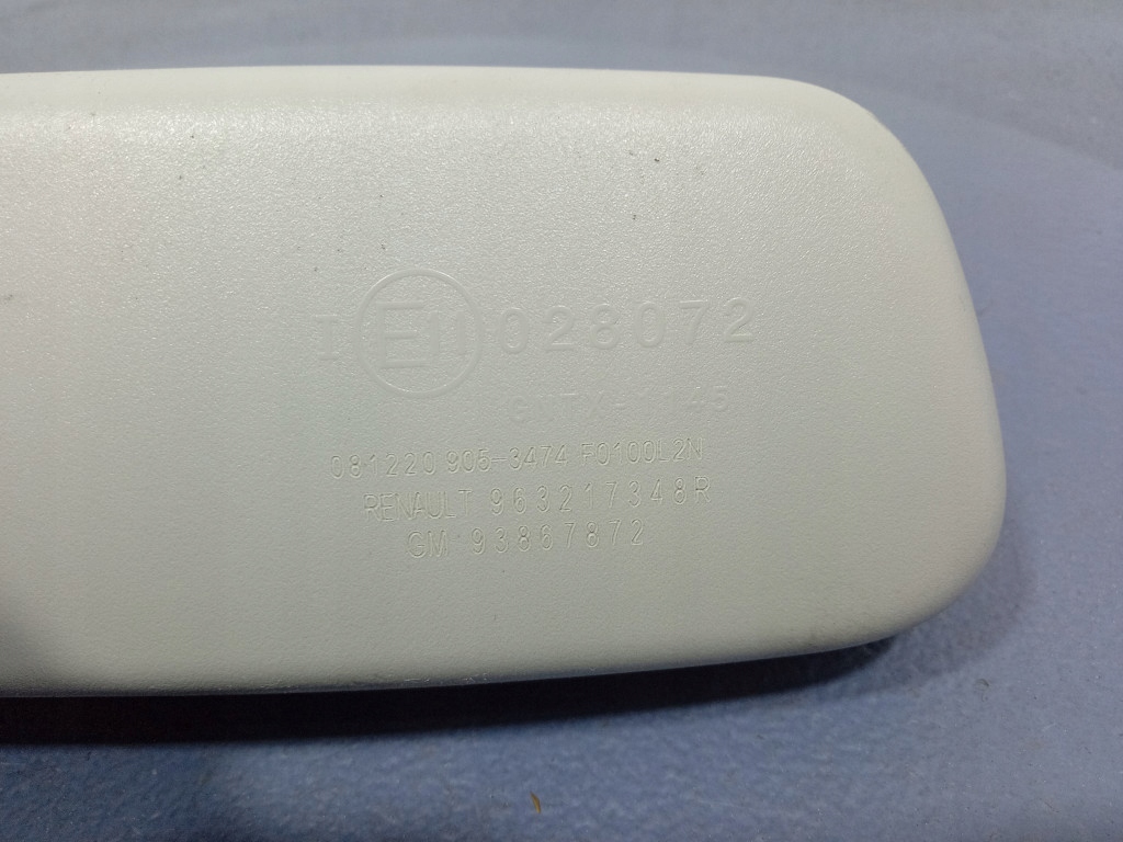 фото №10, Renault trafic iii дзеркало внутрішнє фотохромний 963217348r