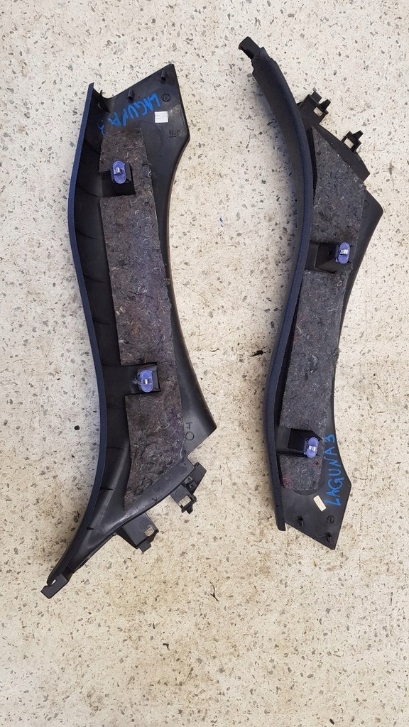 фото №2, Защита стойка порог задняя пара renault laguna iii