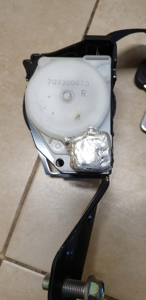 фото №4, Pas безпеки правий задня honda accord viii sed