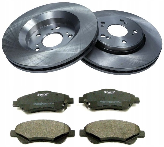 фото №1, Тормозные диски тормозные колодки перед honda cr-v iii 07-