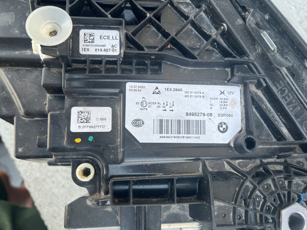 фото №10, Bmw g30 lift лампа перед левая led europa 8495279