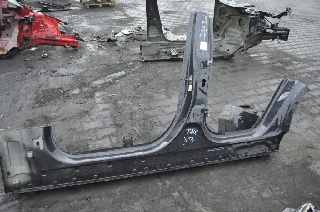 фото №1, Bmw ix3 g08 блок двигателя порог левый полный длинный