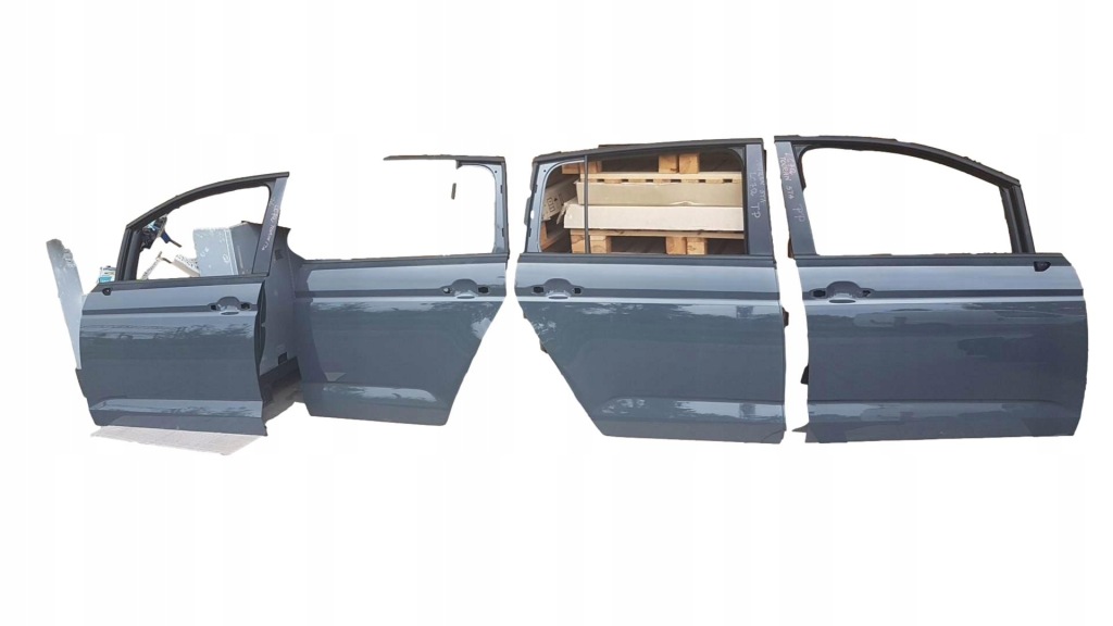 фото №1, Vw touran 5ta двері перед задня lc7q