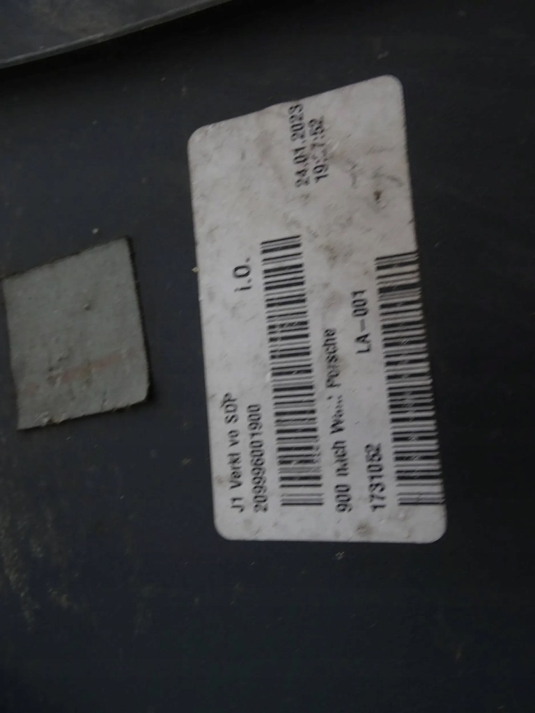 фото №8, Бампер перед porsche taycan 9j1