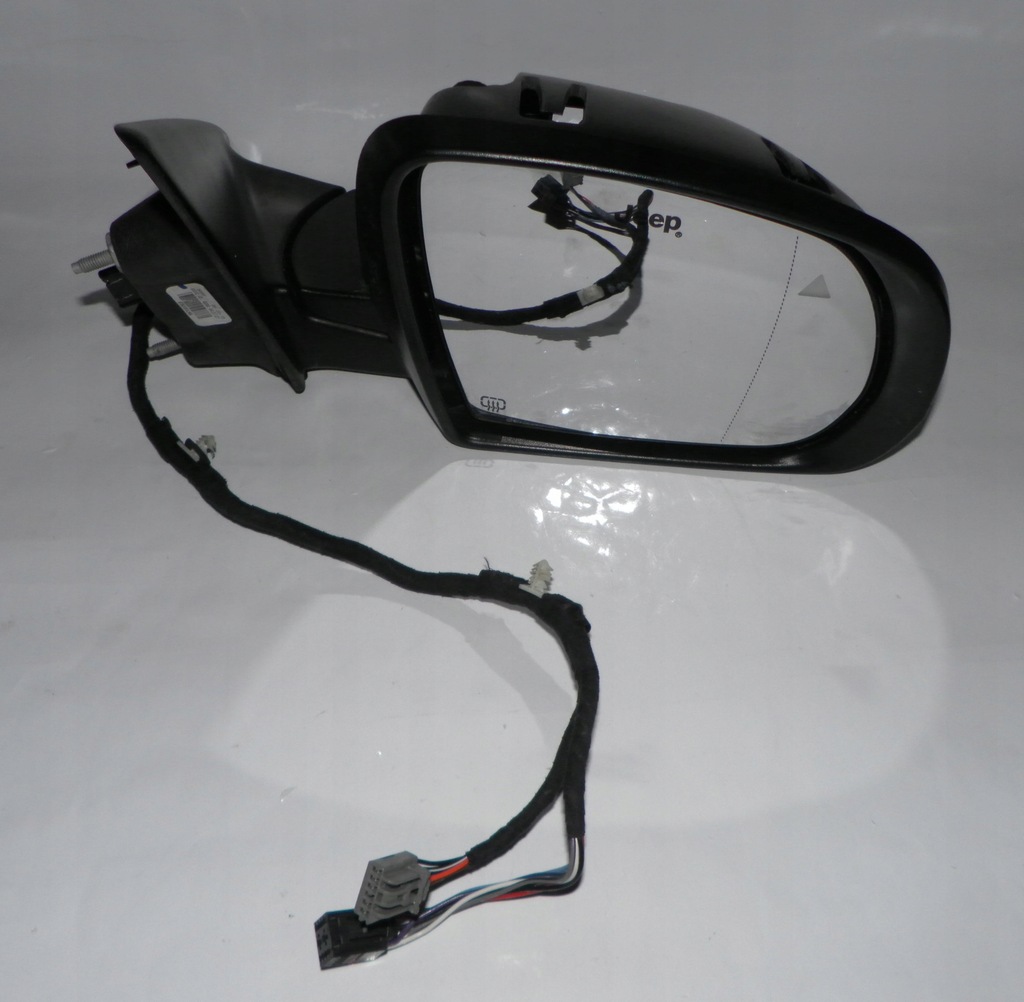 фото №1, Jeep compass 2 ii зеркало правое правая сторона ассистент 5+7 pin 50968 12pin
