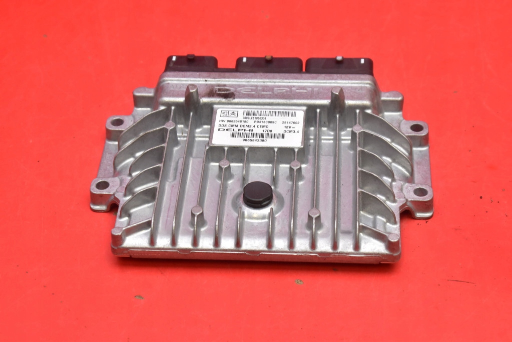 фото №5, Блок керування двигуна 9663548180 9665843380 citroen c5 ii x7 iii 2.0 hdi 140 km