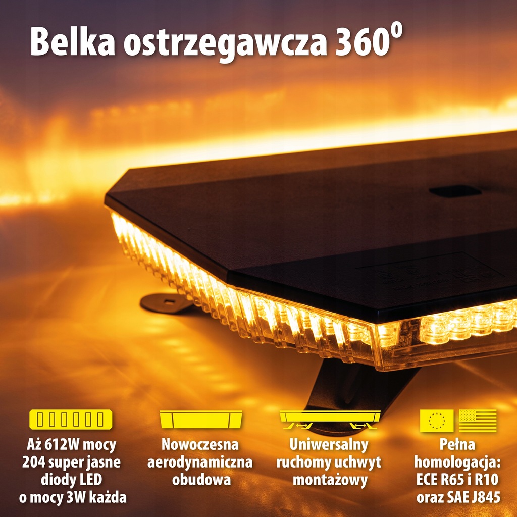 фото №13, Kogut лампа попереджувальна led 540w błyskowa 12v 24v