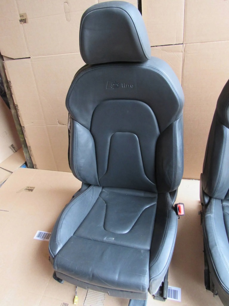 фото №5, Audi a5 8t 8f s-line coupe оббивка сидіння сидіння заднє сидіння обшивки шкіра