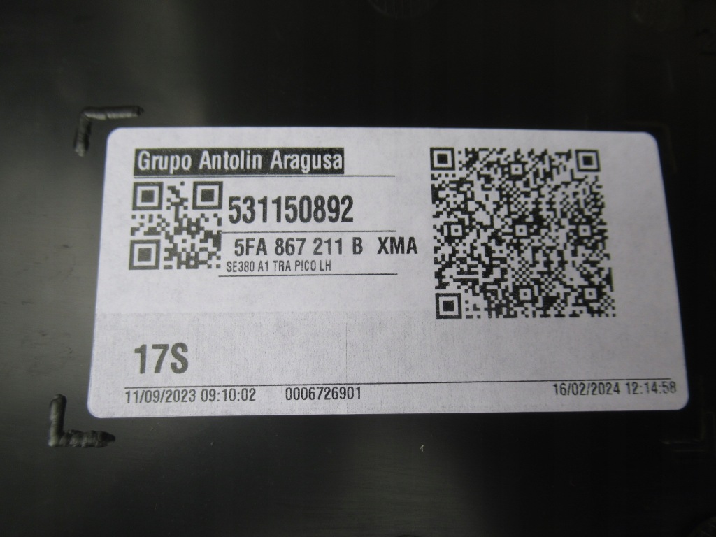 фото №10, Seat leon iv cupra обивка обшивка задняя задний левый 5fa867211b