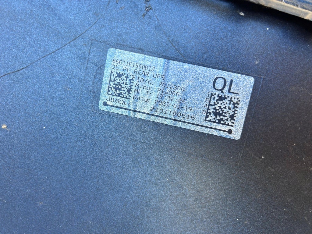 фото №8, Kia sportage iv lift бампер задняя 86611-f1500 оригинал