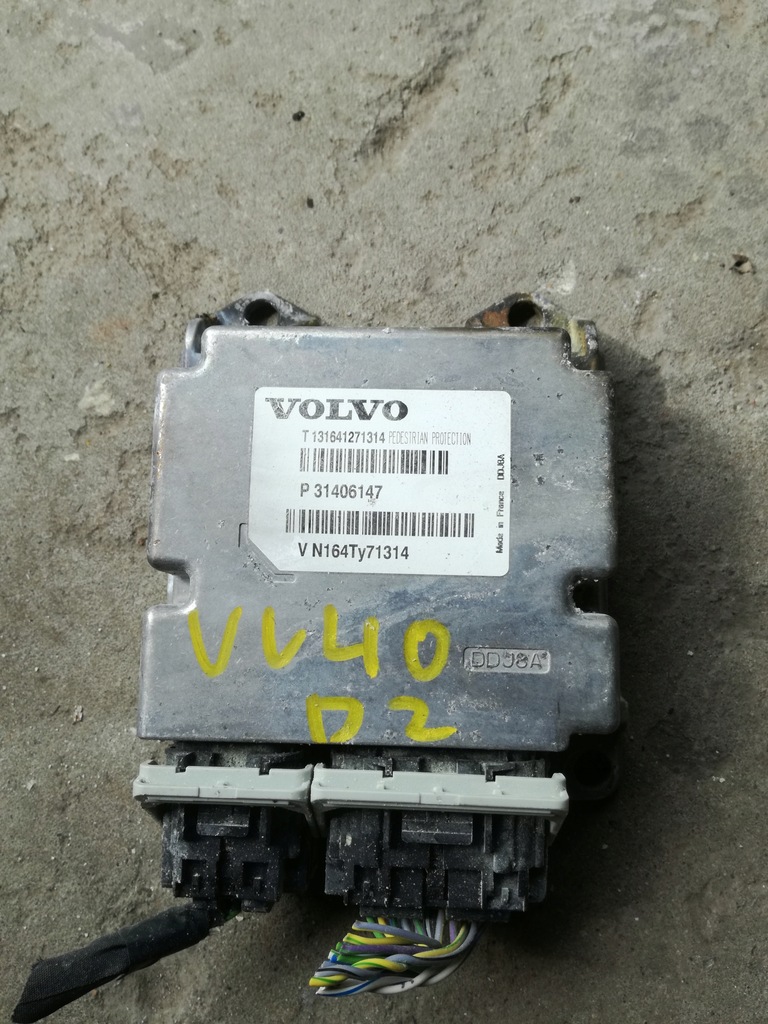 фото №1, Volvo v40 ii модуль датчик подушек подушка безопасности 31406147