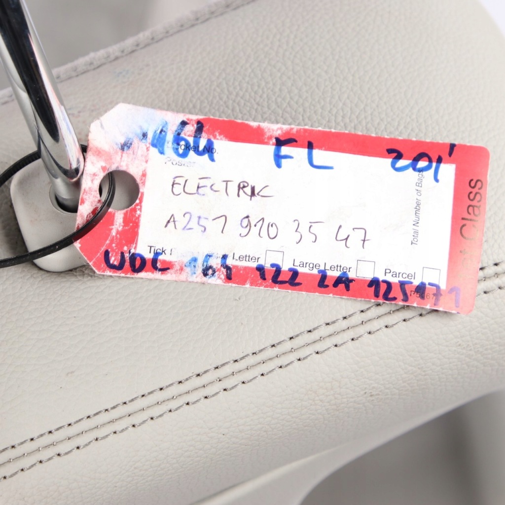 Mercedes ml w164 сидіння лівий перед шкіра nappa алькантара Оригінал