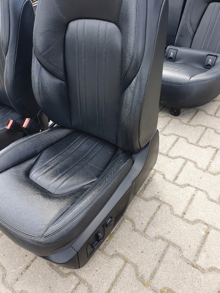 фото №7, Maserati ghibli 2013-24 сидіння czarna шкіра usa super стан