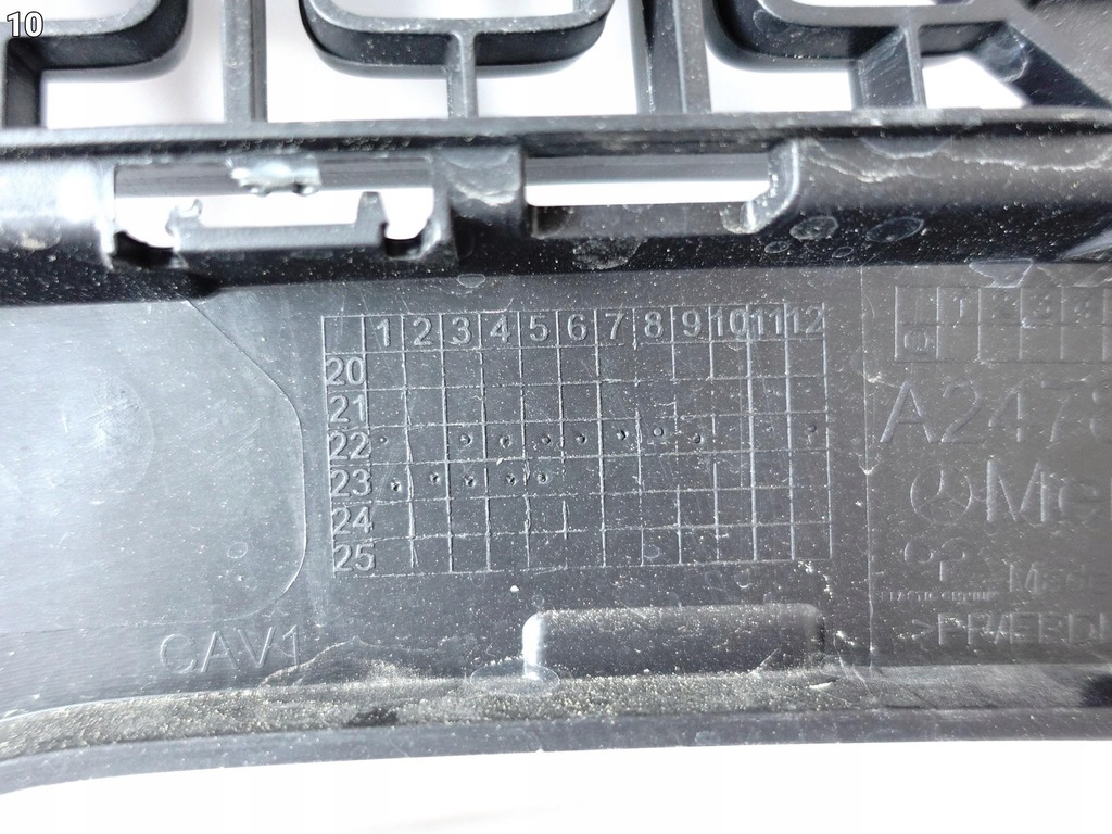 фото №11, Mercedes glb x247 amg 19- спойлер решётка решётка радиатора w бампер перед