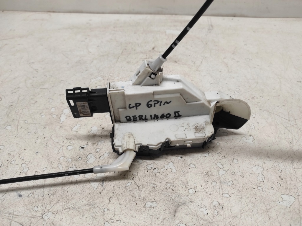 фото №3, Citroen berlingo ii 2 08- замок лівий перед 6pin