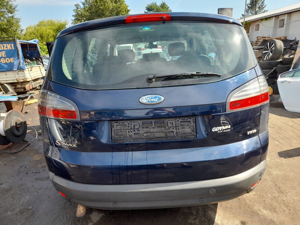 Ford s-max i крышка багажника багажника задний  стекло e6 inkblue Недорого